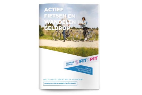 Afbeelding folder Wandel-fietsroute