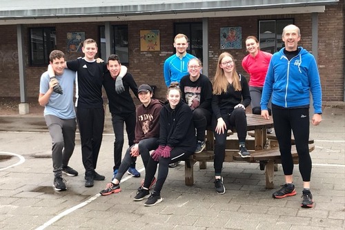 Foto jongeren bootcamp Yvitality