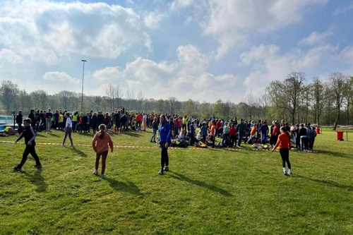 Foto bij Obstakelrun Koningsspelen