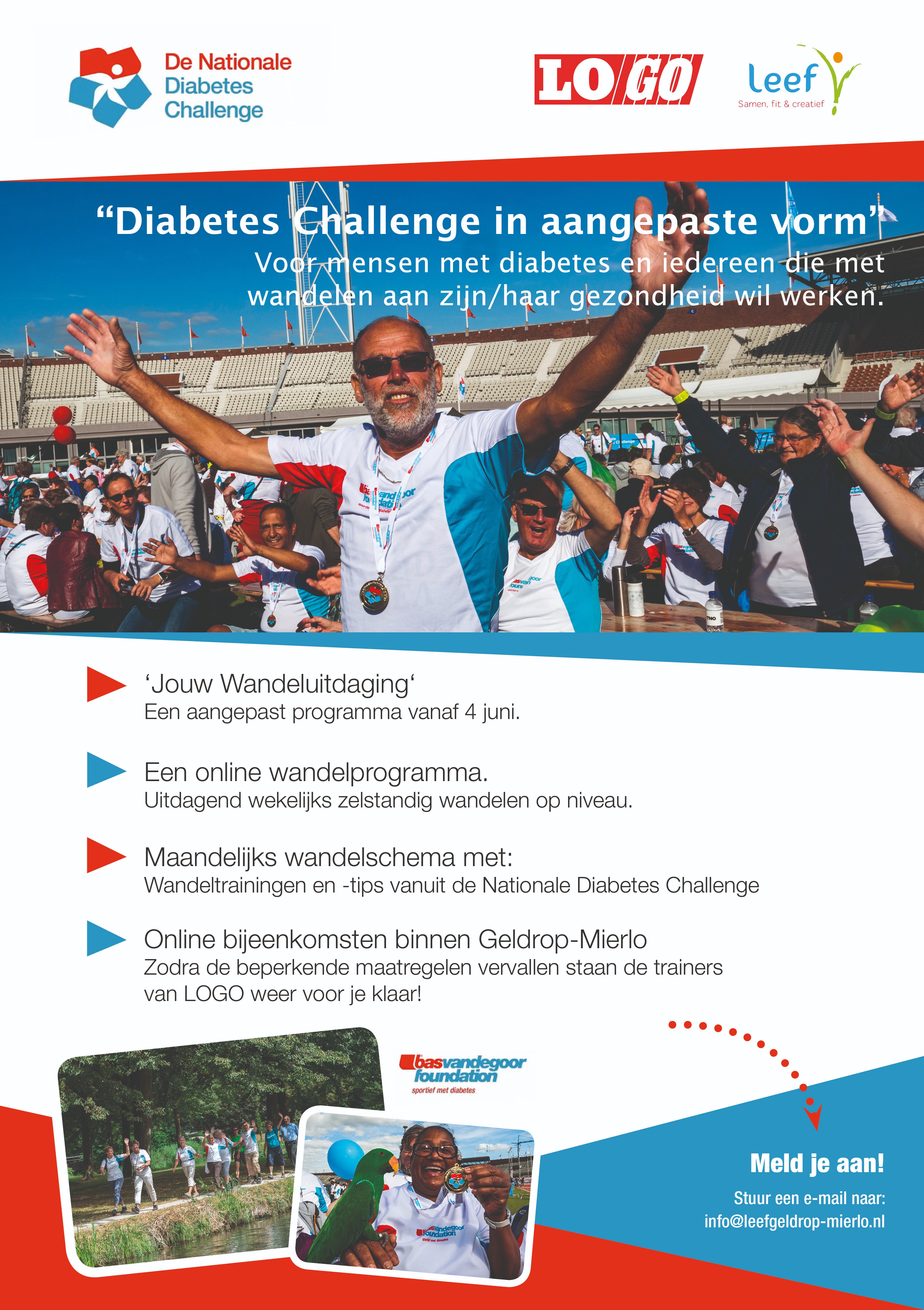 Poster voor de Diabetes Challenge