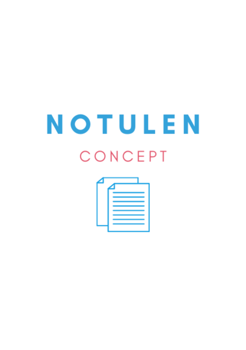Word-Document: notulen