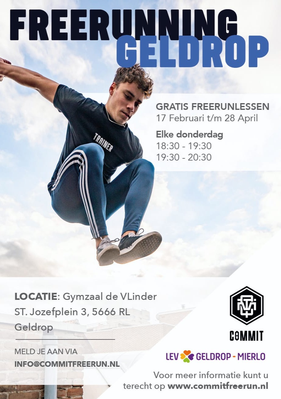 PDF-document poster Commit040 freerunning proeflessen