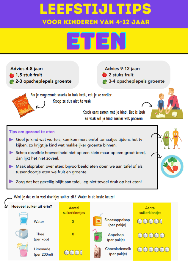 PDF-Document: Leefstijltips voor kinderen 4-12 jaar