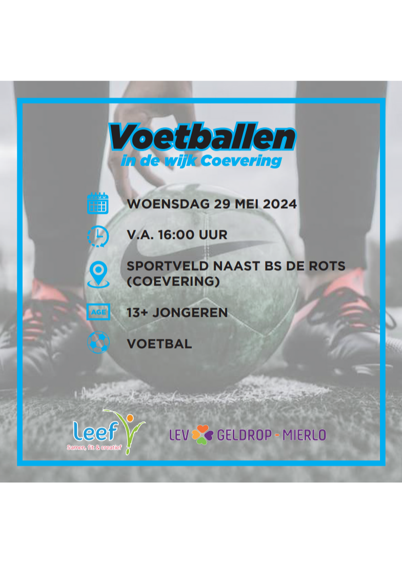 PDF-document flyeren voetballen in de coevering