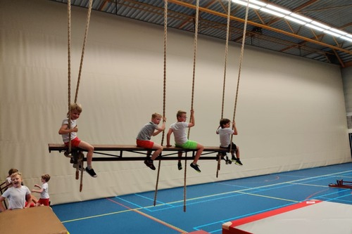 Jongens gymnastiek